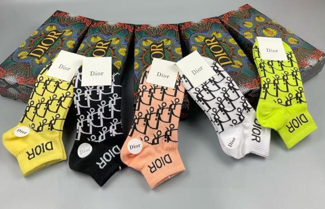 DIOR 26S ANKLE SOCKS 216211 (1 BOX)