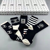 CHANEL 26S CREW SOCKS 410322 (1 BOX)