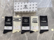 CHANEL 26S CREW SOCKS 410330 (1 BOX)