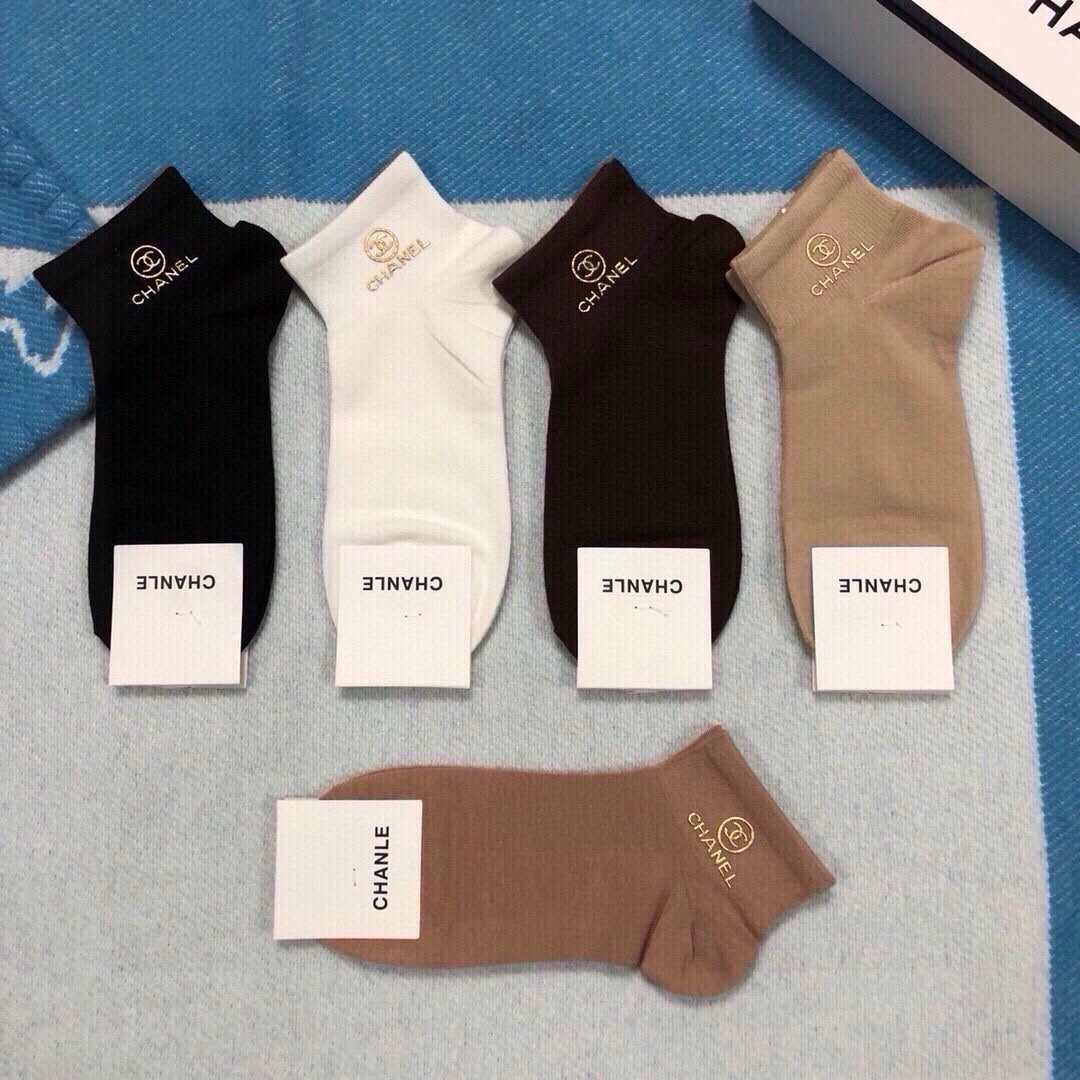 CHANEL 26S ANKLE SOCKS 412454 (1 BOX)