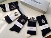 BALENCIAGA 26S CREW SOCKS 423097 (1 BOX)