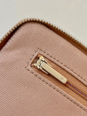 CHANEL 25S VANITY CASE 23 IN BROWN LAMBSKIN