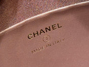 CHANEL 25S MINI BOWLING BAG 18 IN BLACK CALFSKIN GOLD HARDWARE