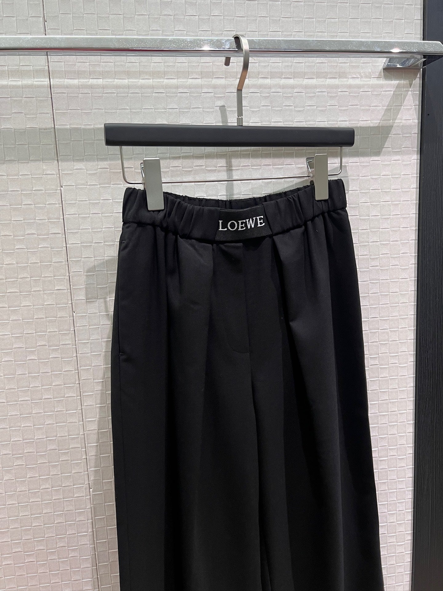 LOEWE 26S ELASTIC-WAIST WIDE-LEG PANTS 584