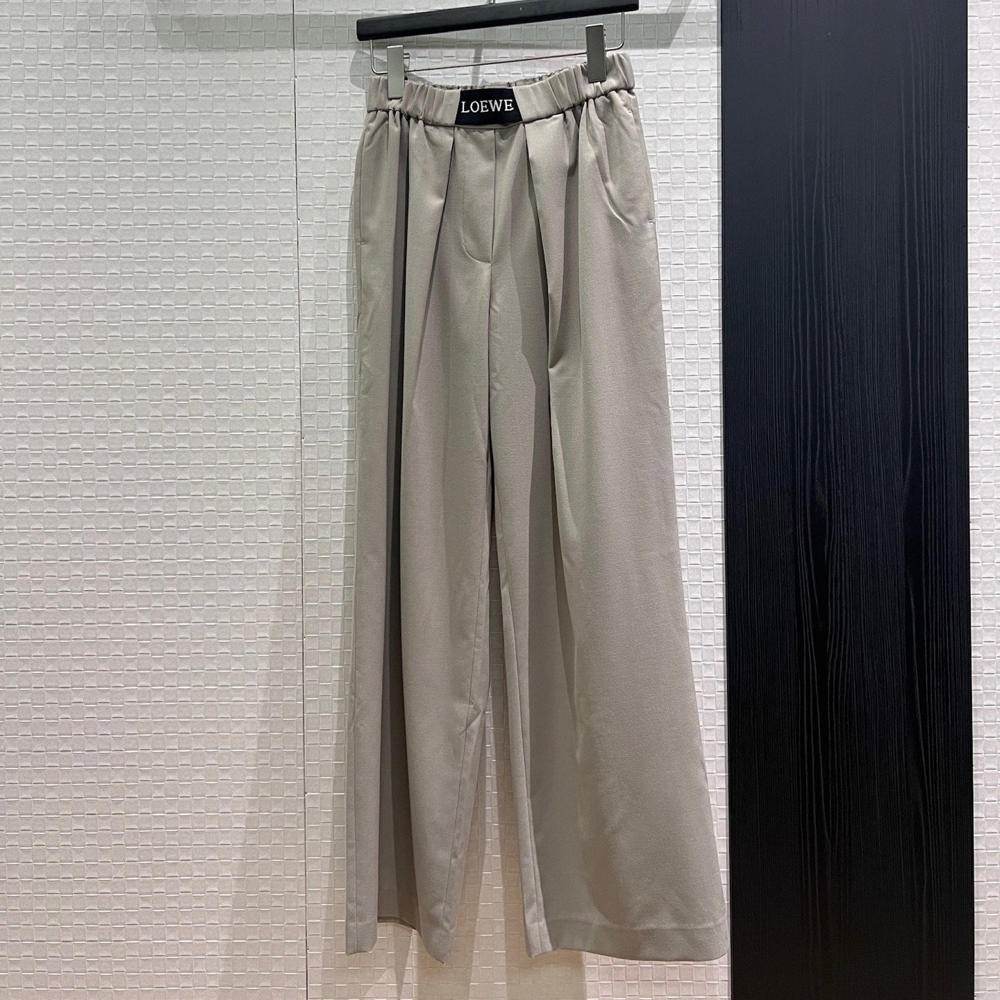 LOEWE 26S ELASTIC-WAIST WIDE-LEG PANTS 583