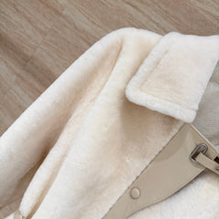 HERMES 25S LONG SHEARLING COAT 472