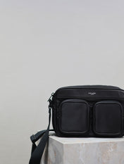 CITY CAMERA BAG 24 IN BLACK ECONYL