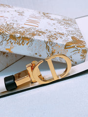 DIOR 25S BELT 20 MM IN BLACK CALFSKIN 572899