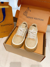 LV 26S TILTED SNEAKERS IN LIGHT BROWN MONOGRAM CANVAS