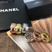 COCO CRUSH RING QUILTED MOTIF IN 18K GOLD SMALL VERSION