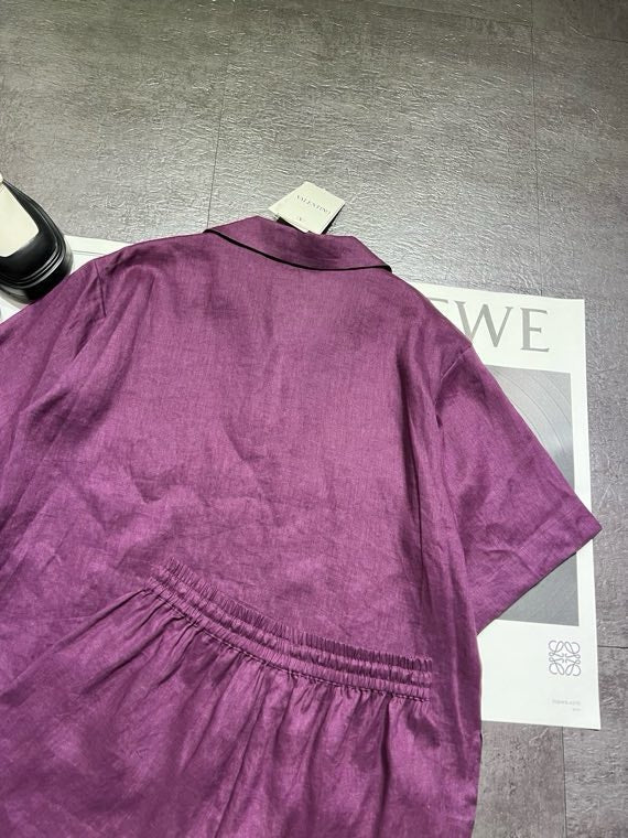 VALENTINO 26S TOP AND SHORTS SET STYLE 96