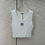 Loew Cropped Anagram Tank Top