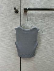 Loew Cropped Anagram Tank Top